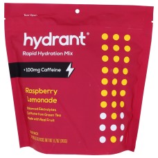 HYDRANT: Rapid Hydration Mix Raspberry Lemonade, 30 ea