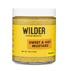 WILDER: Sweet and Hot Mustard, 6 oz