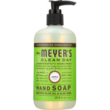 MRS MEYERS CLEAN DAY: Apple Liquid Hand Soap, 12.5 oz