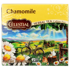 CELESTIAL SEASONINGS: Chamomile Herbal Tea, 40 bg
