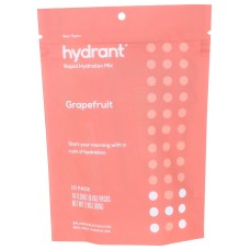 HYDRANT: Rapid Hydration Mix Grapefruit, 10 ea