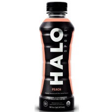 HALO SPORT: Peach Hydration Drink, 16 oz