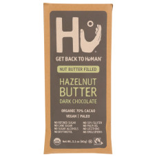 HU: Hazelnut Butter Dark Chocolate Bar, 2.1 oz