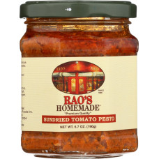 RAOS: Homemade Sun Dried Tomato Pesto, 6.7 oz RAOS: Homemade Sun Dried Tomato Pesto, 6.7 oz