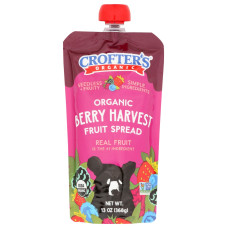 CROFTERS: Squeeze able Fruit Spread Berry Harvest, 13 oz