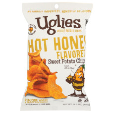 UGLIES: Hot Honey Sweet Potato Chips, 5.5 oz UGLIES: Hot Honey Sweet Potato Chips, 5.5 oz