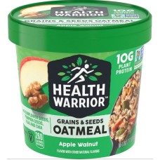 HEALTH WARRIOR: Oatmeal Apple Walnut Cup, 2.11 oz