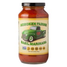 HOBOKEN FARMS: Basil Marinara Sauce, 25 oz