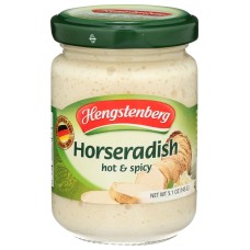 HENGSTENBERG: Horseradish Hot & Spicy, 5.25 oz