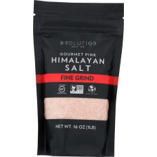 EVOLUTION SALT: Himalayan Pink Salt Fine Grind, 1 lb EVOLUTION SALT: Himalayan Pink Salt Fine Grind, 1 lb