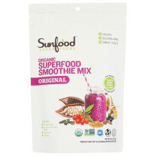 SUNFOOD SUPERFOODS: Superfood Smoothie Mix Organic, 8 oz SUNFOOD SUPERFOODS: Superfood Smoothie Mix Organic, 8 oz