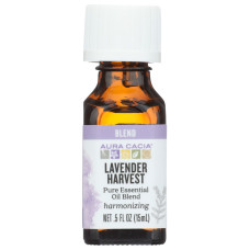 AURA CACIA: Lavender Harvest Essential Oil Blend, 0.5 oz