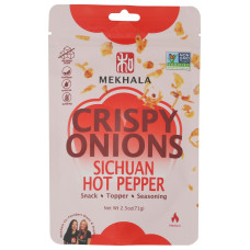 MEKHALA: Sichuan Hot Pepper Crispy Onions, 2.5 oz