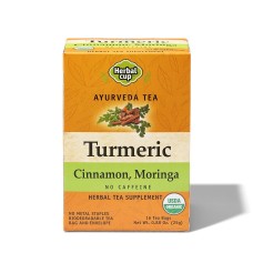 HERBAL CUP: Turmeric Cinnamon Moringa Tea, 16 bg