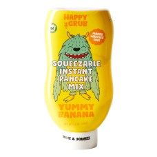 HAPPY GRUB: Yummy Banana Instant Pancake Mix, 9.5 oz