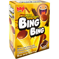HAPI: Bing Bing Chocolate Wafer Cone Snack, 2.5 oz