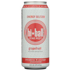 HI BALL ENERGY: Energy Seltzer Grapefruit Beverage, 16 oz
