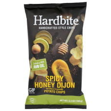 HARDBITE: Spicy Honey Dijon Potato Chips, 5.3 oz