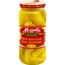 MEZZETTA: Hot Banana Peppers, 16 oz