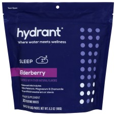 HYDRANT: Hydration Sleep Elderberry, 30 ea