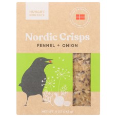 HUNGRY BIRD EATS: Fennel Onion Nordic Crips, 5 oz