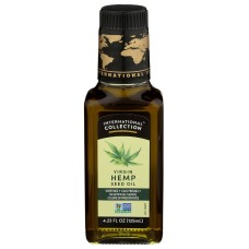 INTERNATIONAL COLLECTION: Virgin hemp Seed Oil, 4.23 oz