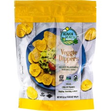HEAVEN AND EARTH: Veggie Dippers Plantain Chips, 5.5 oz