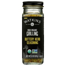 WATKINS: Organic Grilling Buttery Herb Seasoning, 3.3 oz