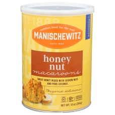 MANISCHEWITZ: Honey Nut Macaroons, 10 oz