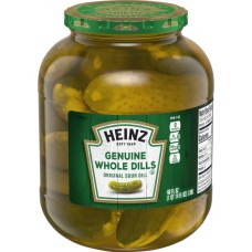 HEINZ: Genuine Whole Original Sour Dill Pickles, 46 oz