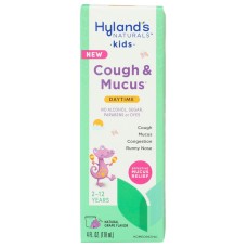 HYLANDS: Cold and Cough Kids Daytime Grape Flavor, 4 fo