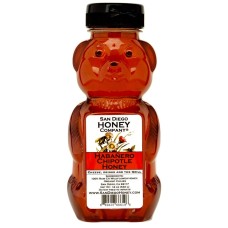 SAN DIEGO HONEY COMPANY: Habanero Chipotle Infused Raw Wildflower Honey, 12 oz