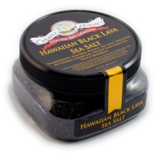 CARAVEL GOURMET: Hawaiian Black Lava Sea Salt, 4 oz