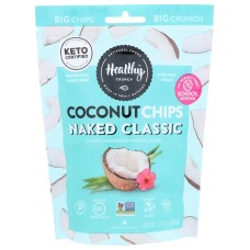 HEALTHY CRUNCH: Naked Classic Coconut Chips, 3.5 oz