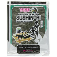 HIME: Sushinori Roasted Seaweed Sheets, 10 sheets