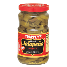 TRAPPEYS: Hot Sliced JalapeÃ±o Peppers, 12 oz