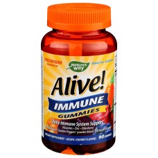 NATURES WAY: Alive Premium Immune Gummies, 90 ea