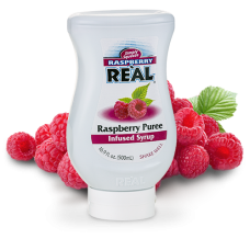 COCO REAL: Raspberry Real, 16.9 fo