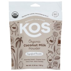 KOS: Organic Coconut Milk Powder, 6.3 oz