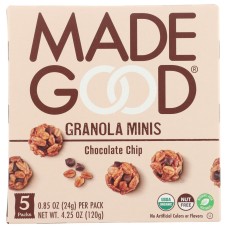 MADEGOOD: Chocolate Chip Granola Minis, 4.25 oz