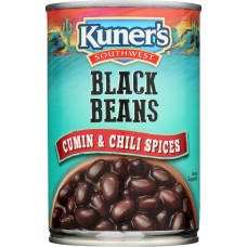 KUNERS: Southwest Black Beans With Cumin & Chili Spices, 15 oz