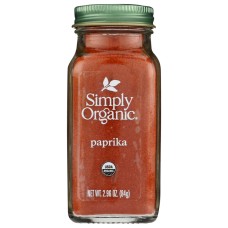 SIMPLY ORGANIC: Paprika Ground, 2.96 oz