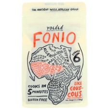 YOLELE: Fonio The Ancient West African Grain, 10 oz