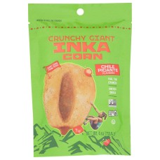 INKA: Crunchy Giant Corn Chile Picante, 4 oz
