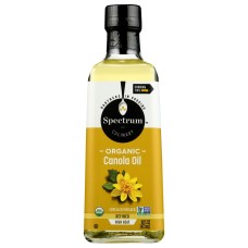 SPECTRUM NATURALS: Organic Canola Oil Refined, 16 fo