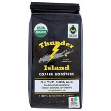 THUNDER ISLAND COFFEE ROASTERS: Smoke Signals Whole Bean Coffee, 12 oz