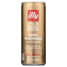 ILLYCAFFE: Cold Brew Latte Macchiato Rtd, 8.45 fo