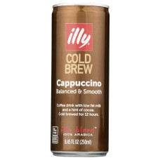 ILLYCAFFE: Cold Brew Cappuccino Coffee, 8.45 fo