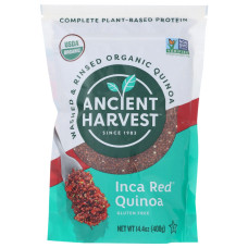ANCIENT HARVEST: Inca Red Quinoa, 14.4 oz