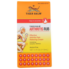 TIGER BALM: Arthritis Rub, 4 oz TIGER BALM: Arthritis Rub, 4 oz